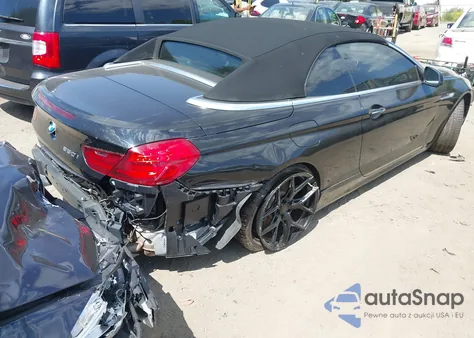 2012 BMW 650I z USA, uszkodzony, nr VIN WBALZ3C55CC397345